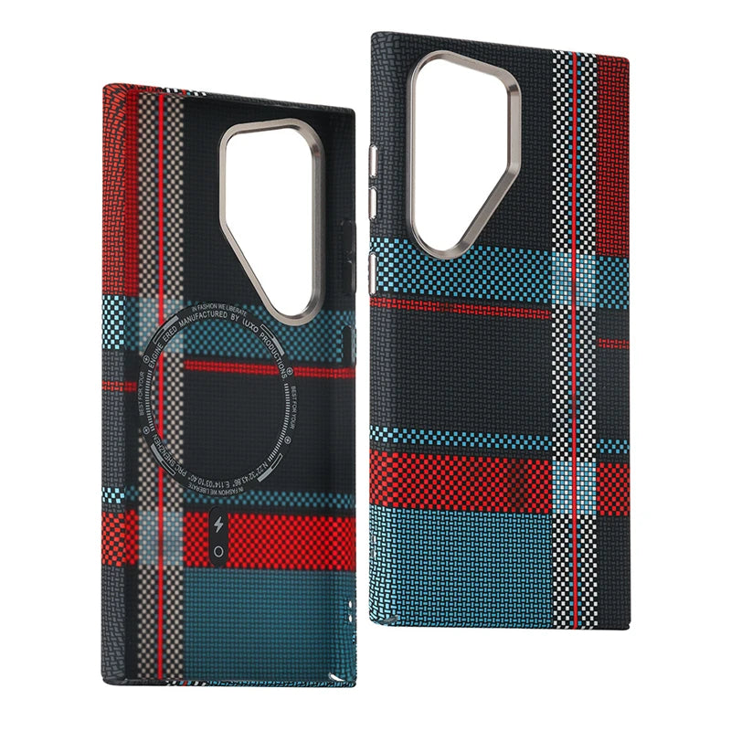 Carbon Fibre Relief MagSafe Case – Samsung S25 Series