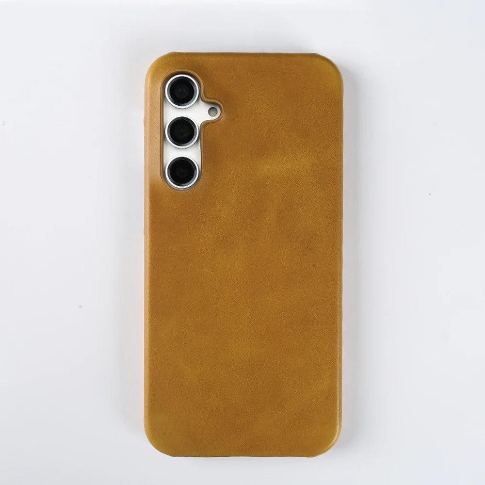 Handmade Genuine Leather Case – Samsung S24 Series
