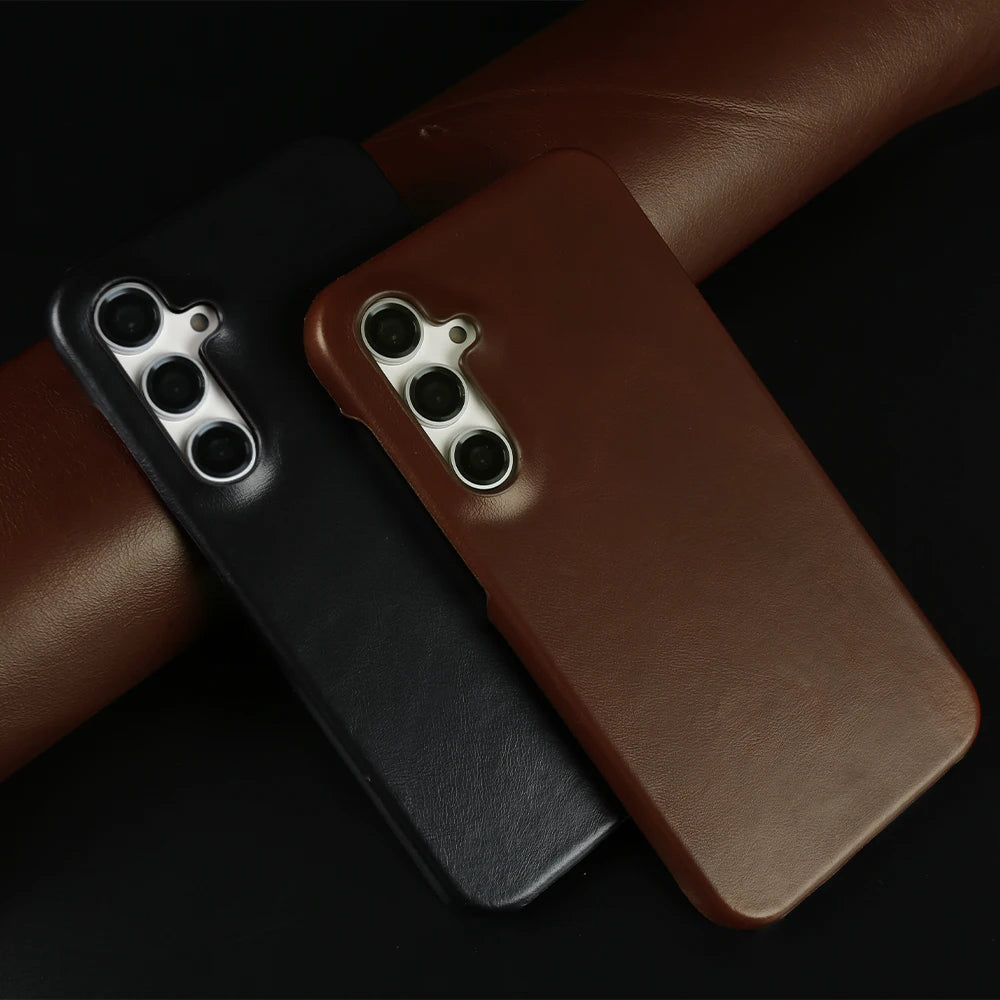 Handmade Genuine Leather Case – Samsung S24 Series