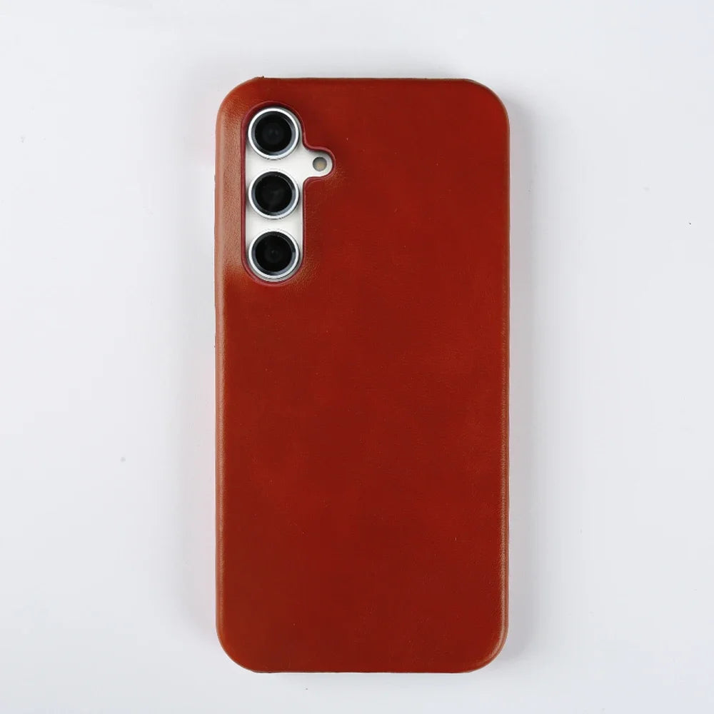 Handmade Genuine Leather Case – Samsung S24 Series