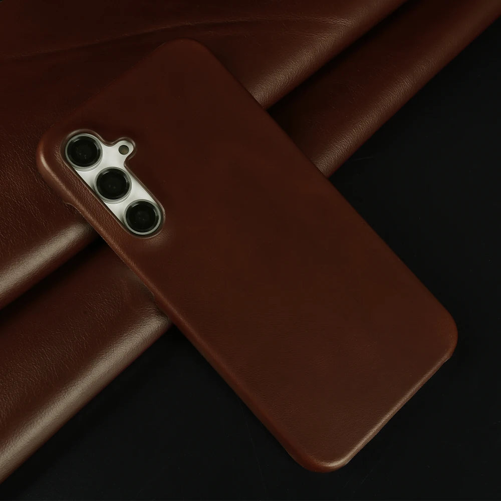 Handmade Genuine Leather Case – Samsung S24 Series