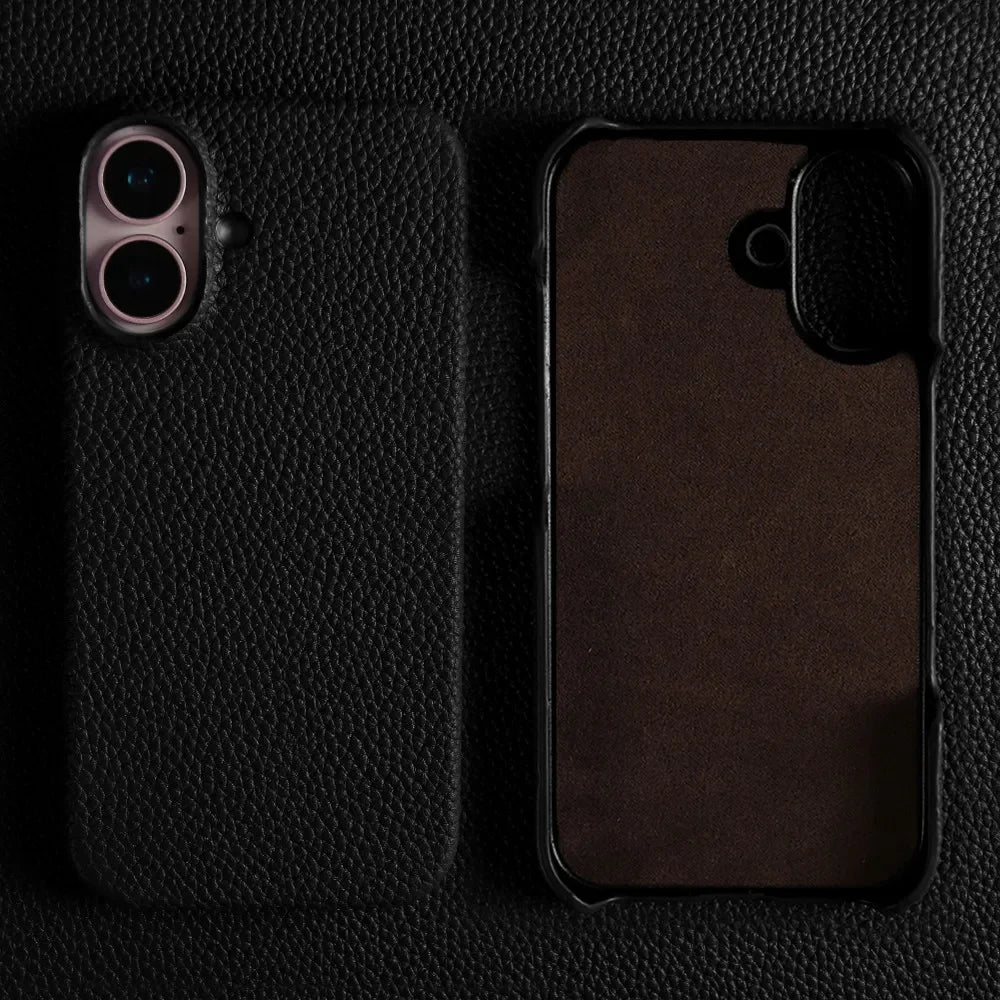 Luxury Genuine Leather Case for iPhone Case - iPhone 16 Series