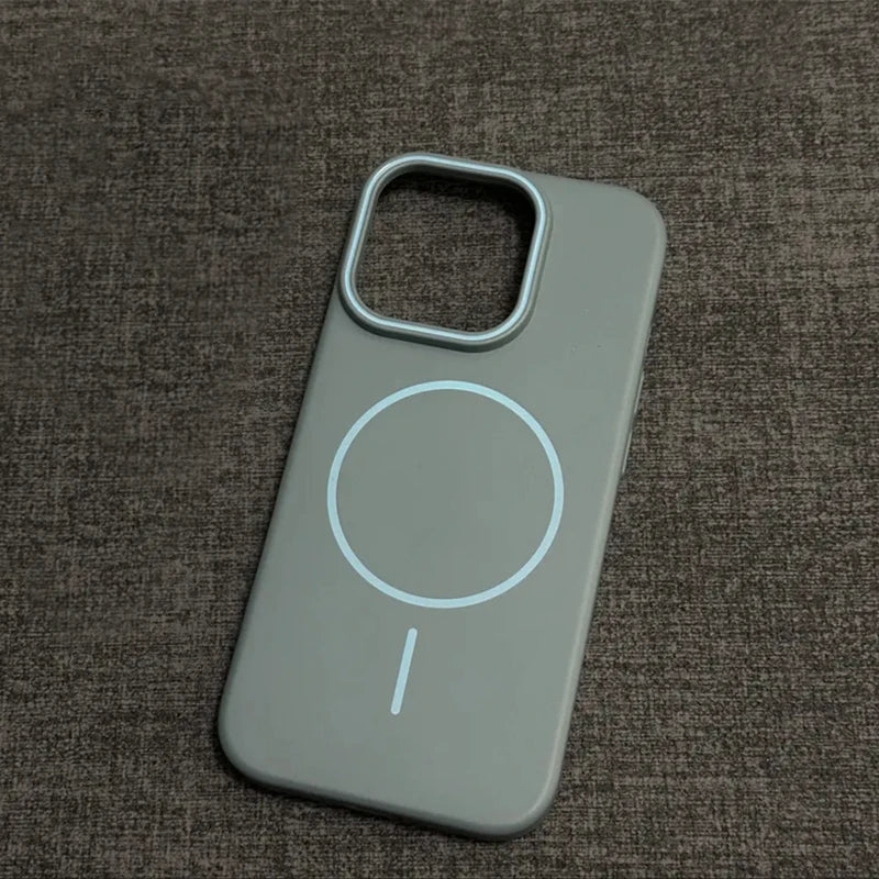Magnetic Matte Armor Cover Case – iPhone 15 Series