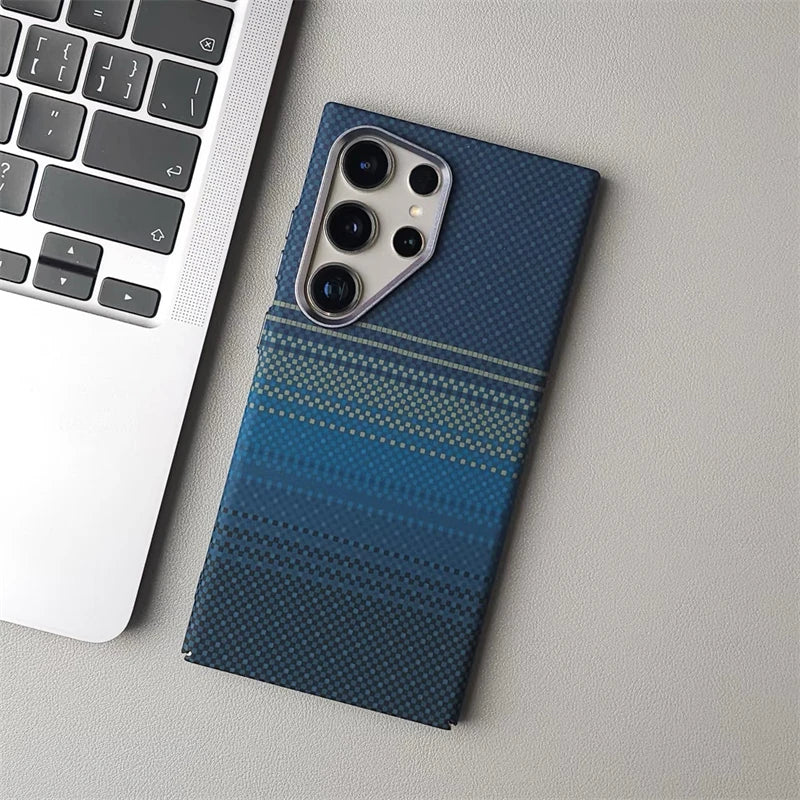 Carbon Fibre Relief MagSafe Case – Samsung S25 Series