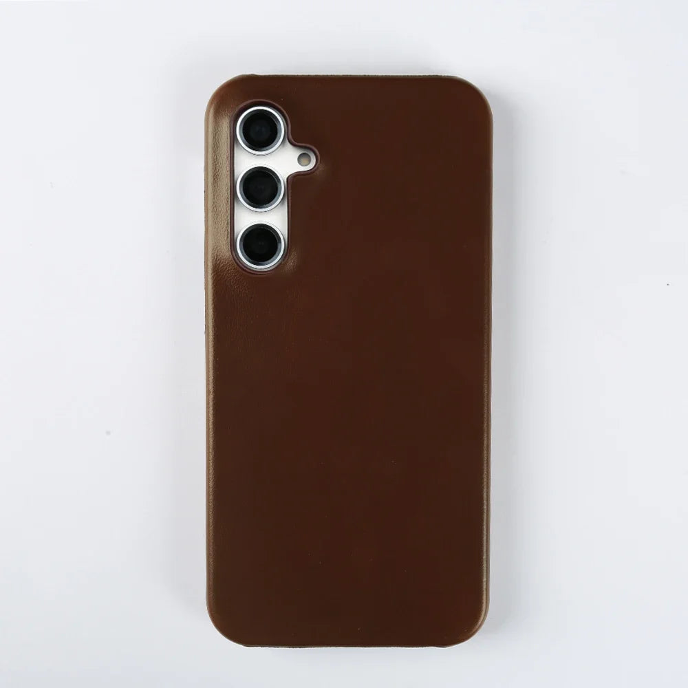 Handmade Genuine Leather Case – Samsung S24 Series