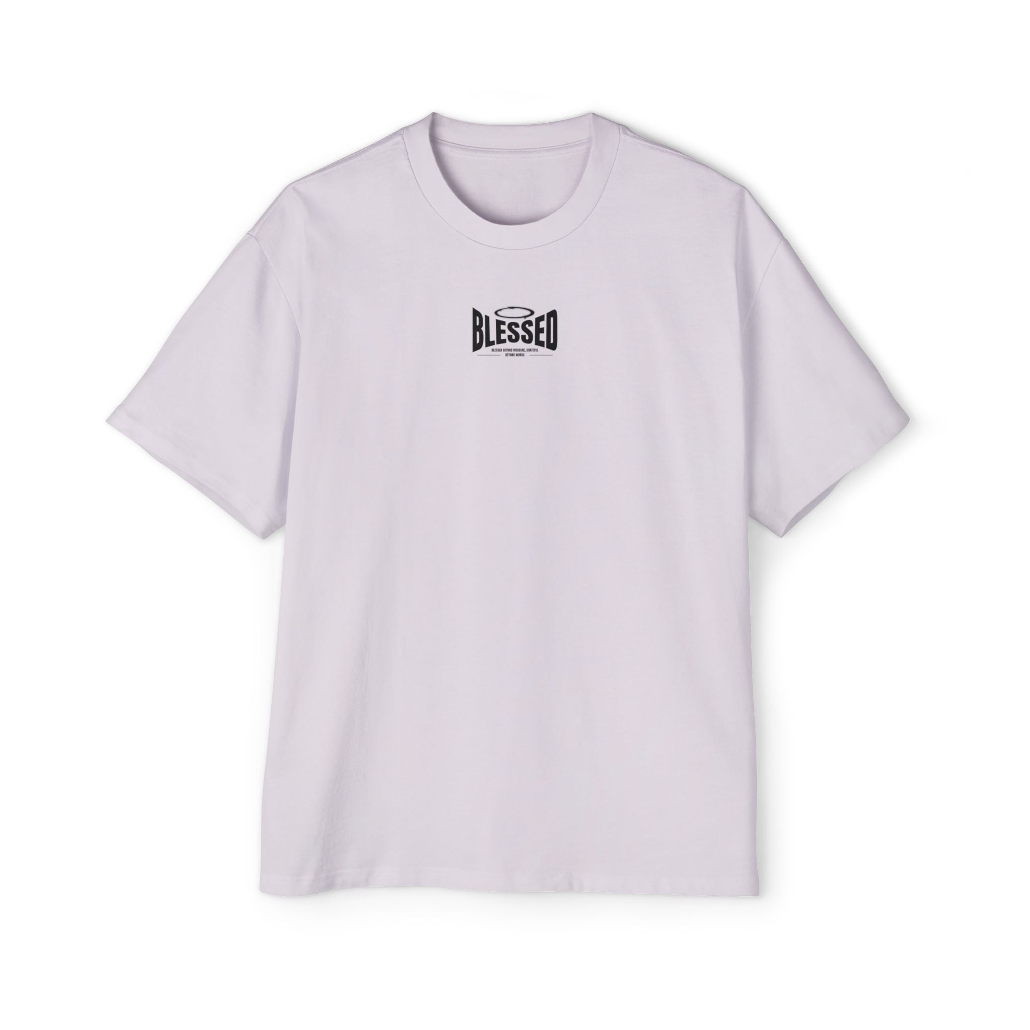 Blessed Oversized Tee — Angel Graphic Men’s Heavy T-Shirt