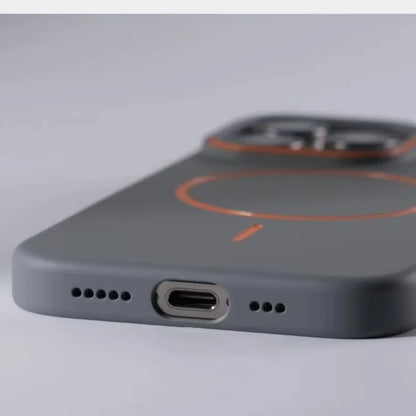 Ultra Thin Simple Hit Color Magsafe Phone Case - iPhone 14 Series