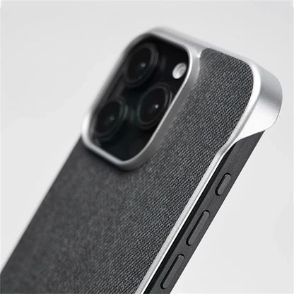Ultra Thin Cloth Texture Magsafe Case - iPhone 14 Series