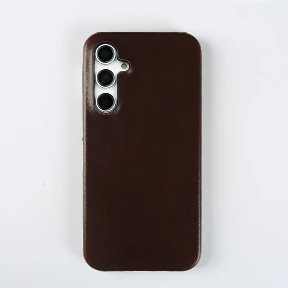 Handmade Genuine Leather Case – Samsung S24 Series
