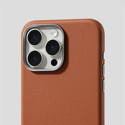 Lüks İş PU Deri Manyetik Kılıf - iPhone 16 Serisi