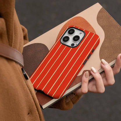 Orange Lines Phone Case – iPhone 11 Series