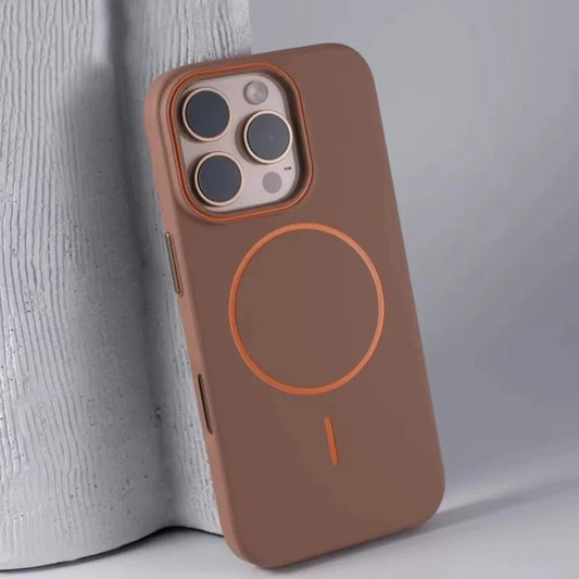 Ultra Thin Simple Hit Color Magsafe Phone Case - iPhone 14 Series