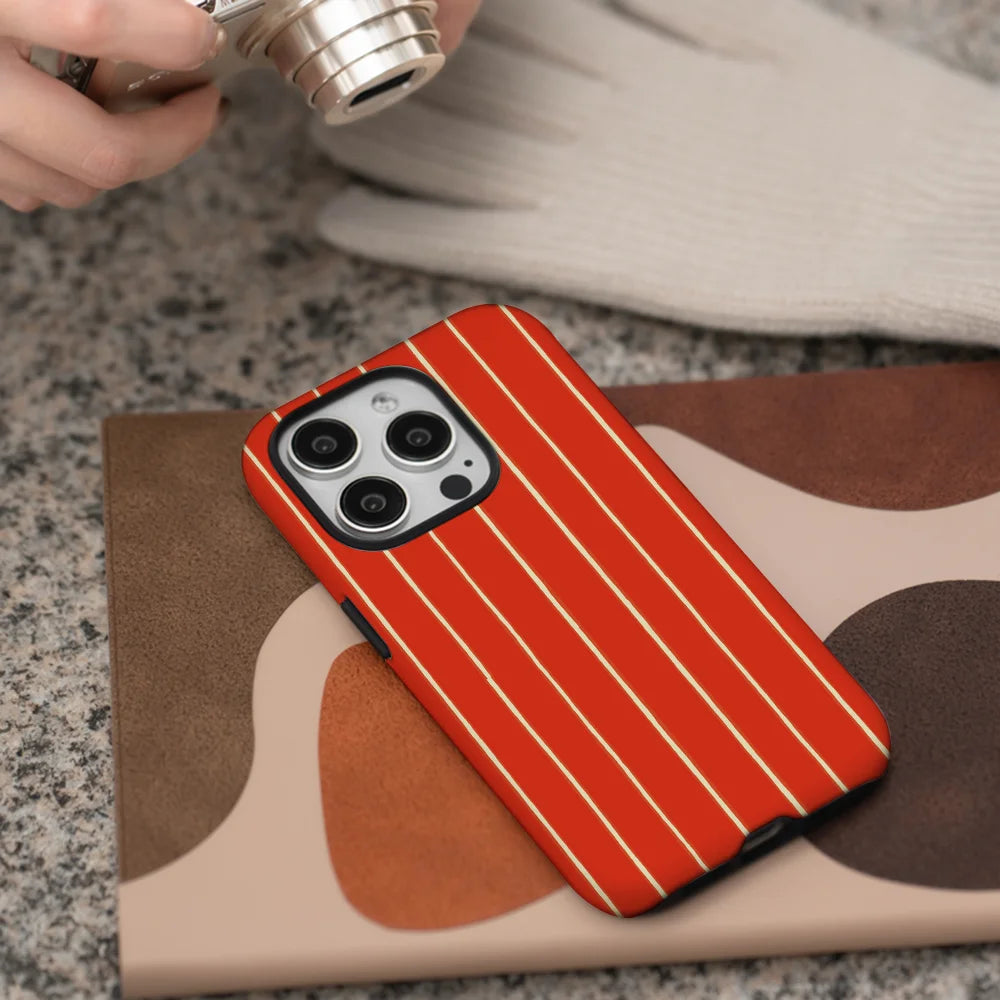 Orange Lines Phone Case – iPhone 11 Series