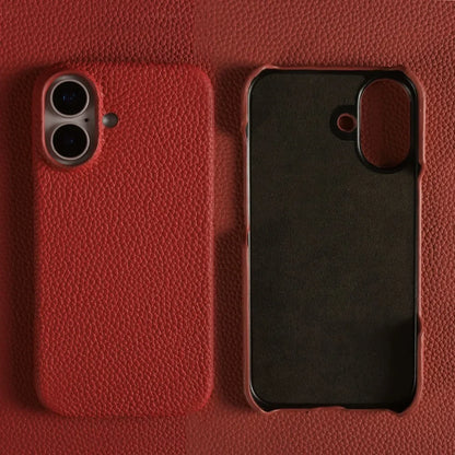 Luxury Genuine Leather Case for iPhone Case - iPhone 16 Series