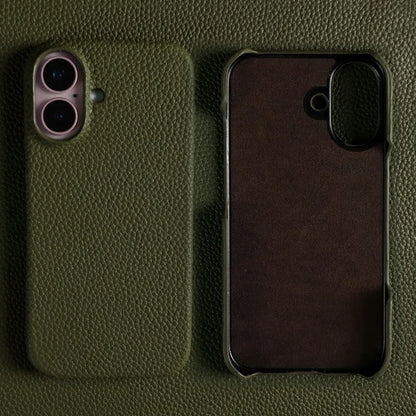Luxury Genuine Leather Case for iPhone Case - iPhone 16 Series