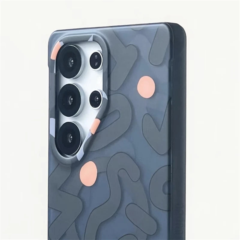 Fashion Graffiti Matte MagSafe Case – Samsung S25 Series