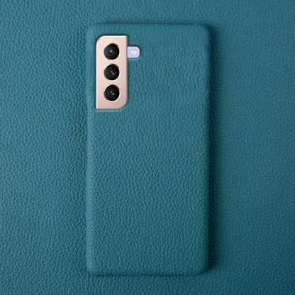 Litchi Pattern Leather Case – Samsung S25 Series
