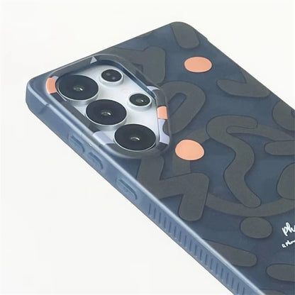 Fashion Graffiti Matte MagSafe Case – Samsung S25 Series