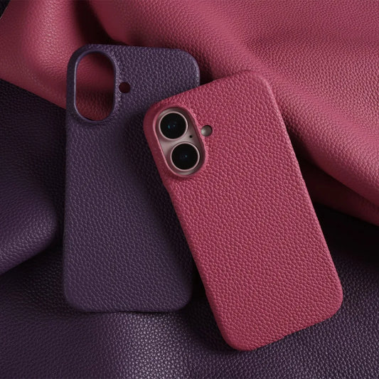Luxury Genuine Leather Case for iPhone Case - iPhone 16 Series