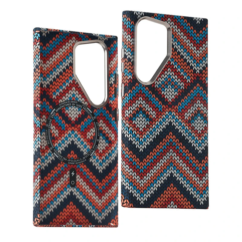 Carbon Fibre Relief MagSafe Case – Samsung S23 Series