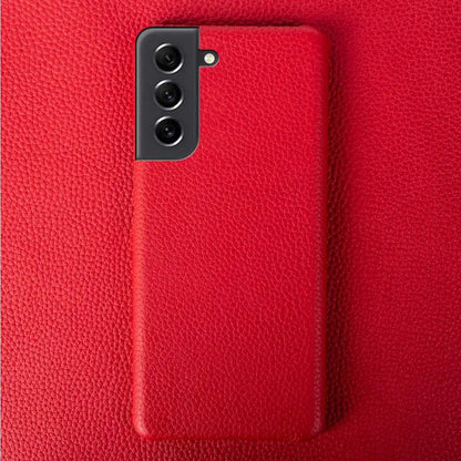 Litchi Pattern Leather Case – Samsung S22 Series