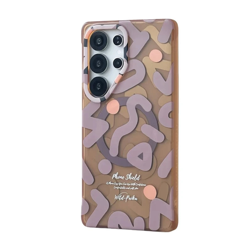 Fashion Graffiti Matte MagSafe Case – Samsung S25 Series