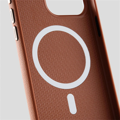 Lüks İş PU Deri Manyetik Kılıf - iPhone 16 Serisi