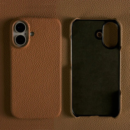 Luxury Genuine Leather Case for iPhone Case - iPhone 16 Series