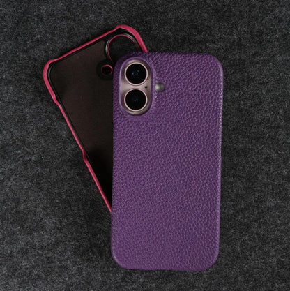 Luxury Genuine Leather Case for iPhone Case - iPhone 16 Series