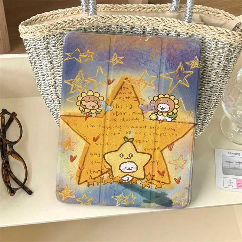 Cute Star Tablet Case – iPad