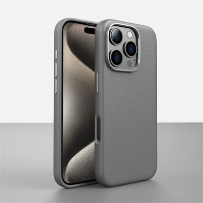 Lüks İş PU Deri Manyetik Kılıf - iPhone 16 Serisi
