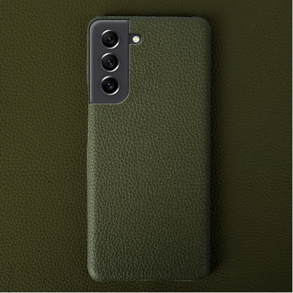 Litchi Pattern Leather Case – Samsung S22 Series