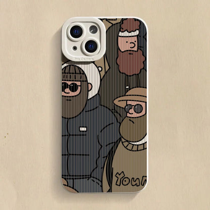 Cartoon Uncle Case – iPhone 15 Series
