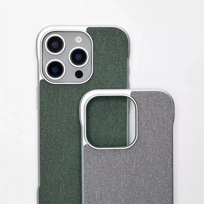 Ultra Thin Cloth Texture Magsafe Case - iPhone 15 Series