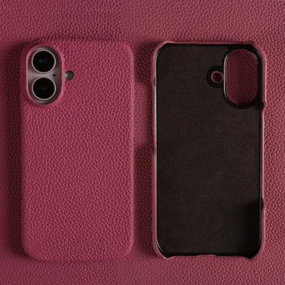 Luxury Genuine Leather Case for iPhone Case - iPhone 16 Series