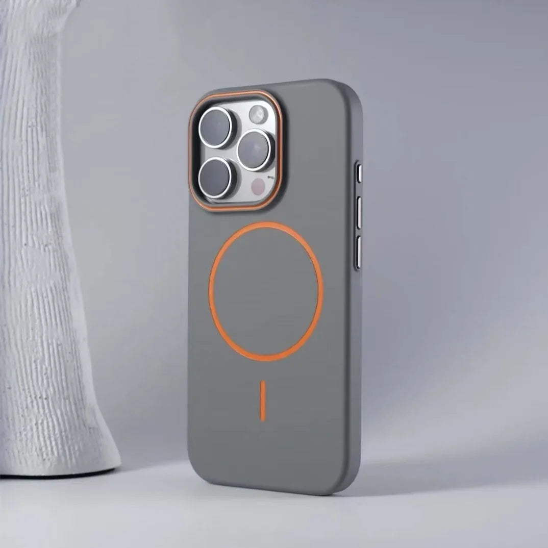 Ultra Thin Simple Hit Color Magsafe Phone Case - iPhone 14 Series